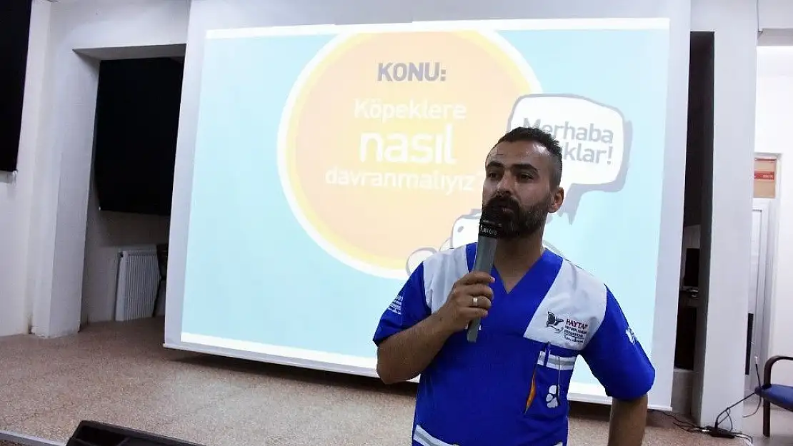 'Kahtalı öğrencilere hayvan sevgisi anlatıldı'