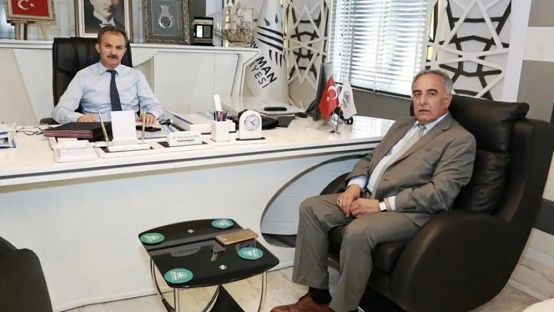 'Rektör Turgut Başkan Kılınç ile bir araya geldi'
