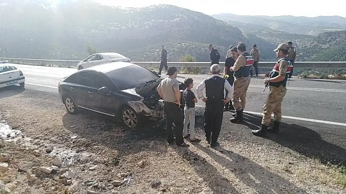 'Bayram için aldığı otomobil memleket yolunda küle döndü'