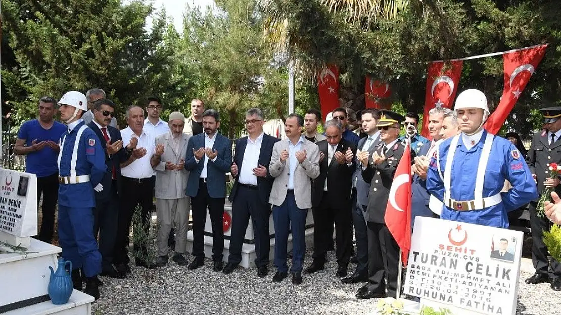 'İl protokolünden şehit aileleri ve gazilere bayram ziyareti'