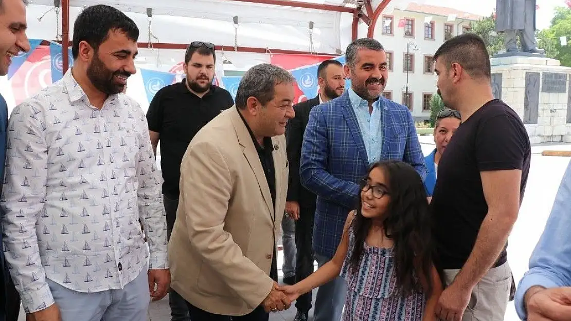'MHP´ de bayramlaşma töreni'
