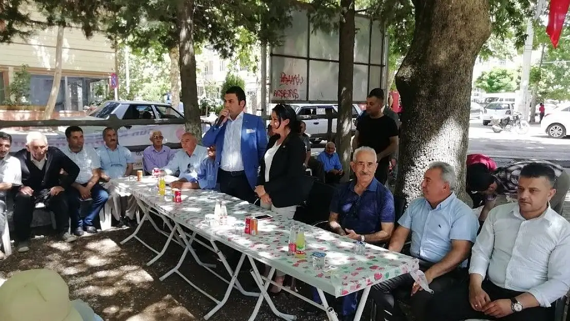 'Gölbaşı ilçesinde bayramlaşma'