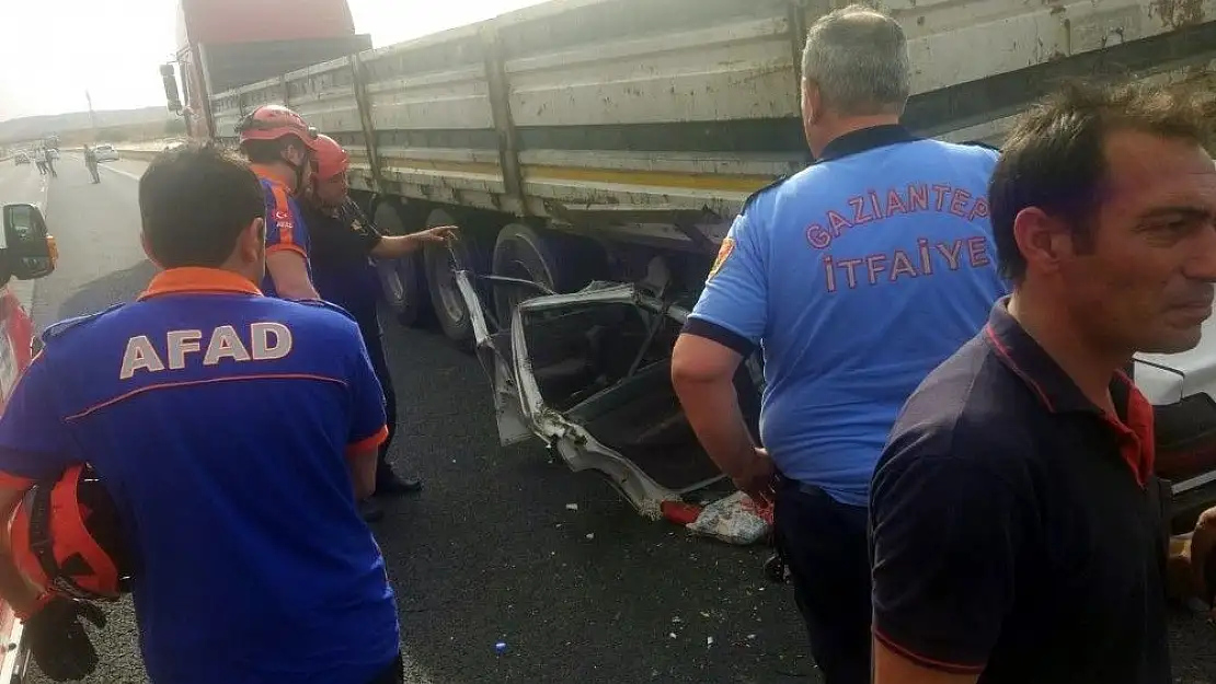 'Kahramanmaraş´ta trafik kazası 1 ölü, 7 yaralı'