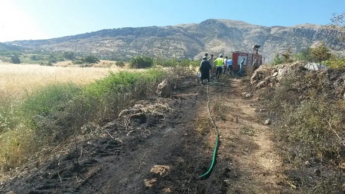 'Polisin dikkati orman yangınını önledi'