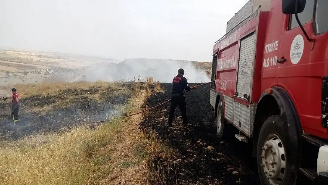 'Buğday tarlasında yangın'