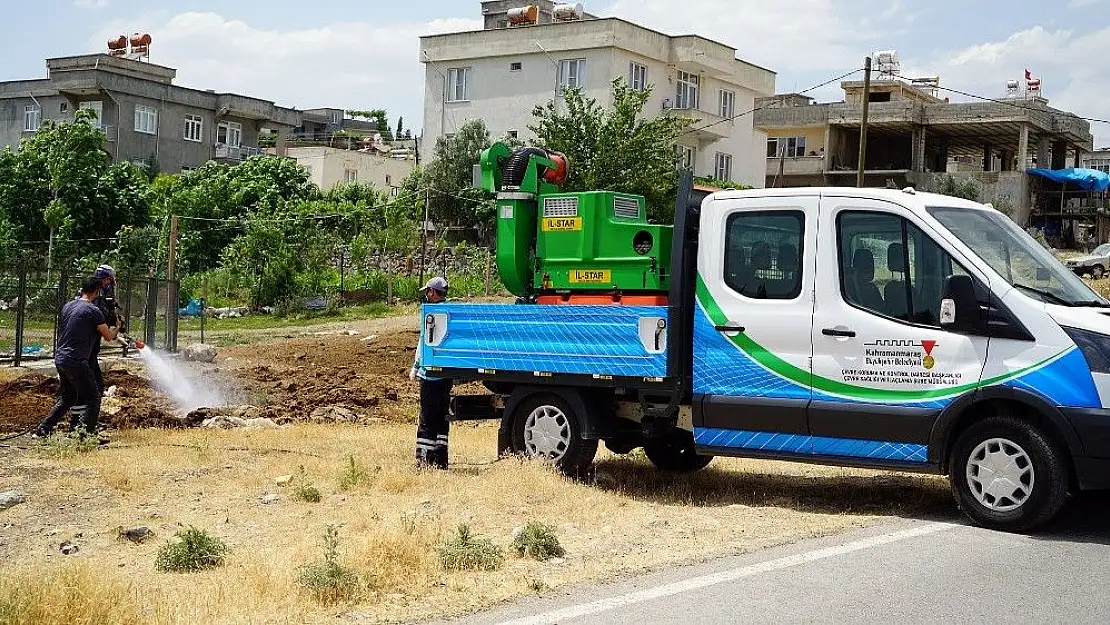 'Kahramanmaraş´ta larva ile mücadele'