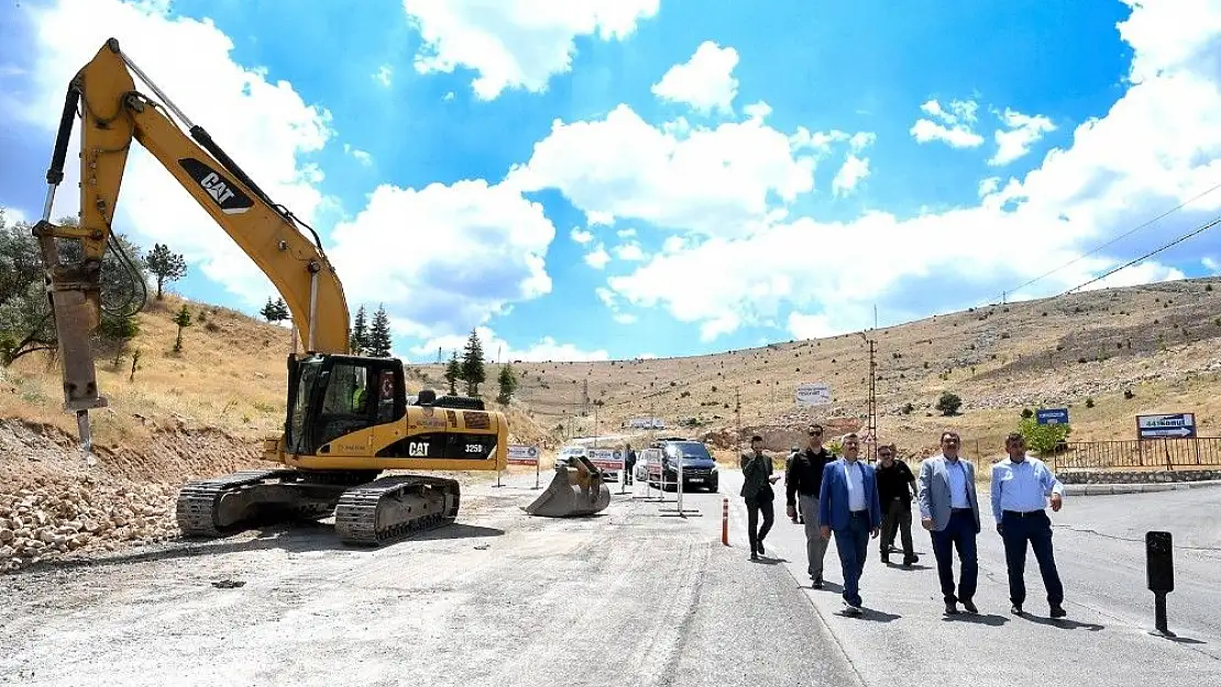 'TOKİ yolunda çalışmalar başladı'