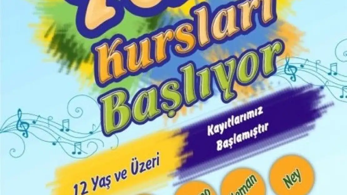 'Belediye konservatuarına yaz kayıtları başladı'