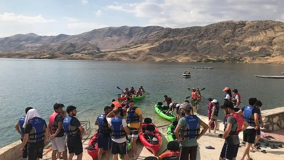 'Su Sporları Merkezi´nde kampa girdiler'
