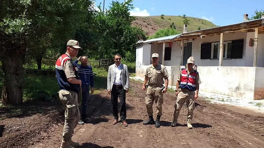 'Suşehri´nde hasar tespit çalışmaları'