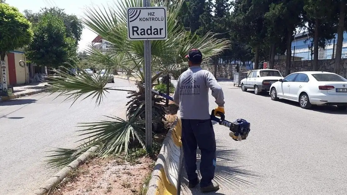 'Adıyaman´da refüj düzenlemesi'
