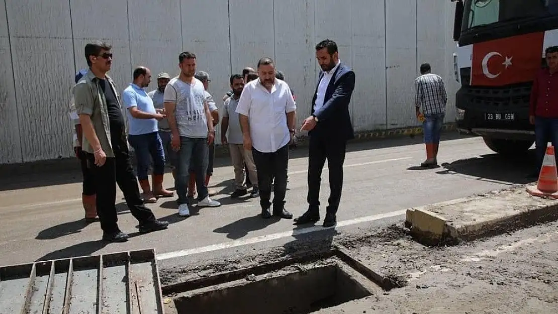 'Başkan Şerifoğulları, afet bölgelerinde inceleme yaptı'