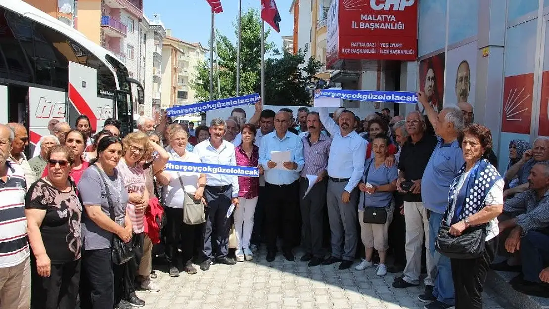 'CHP İstanbul seçimleri için Malatya´dan otobüs kaldırdı'