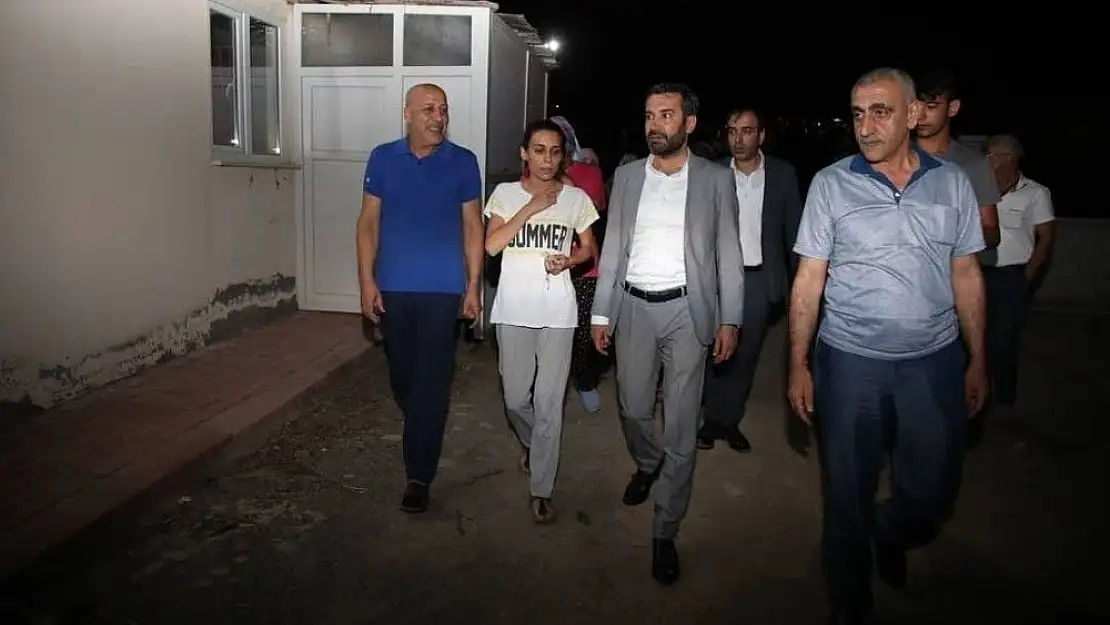 'Başkan Şerifoğulları, afet sonrası incelemelerini sürdürüyor'