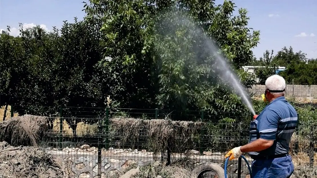 'Kahta Belediyesi ilaçlama çalışmalarını yoğunlaştırdı'