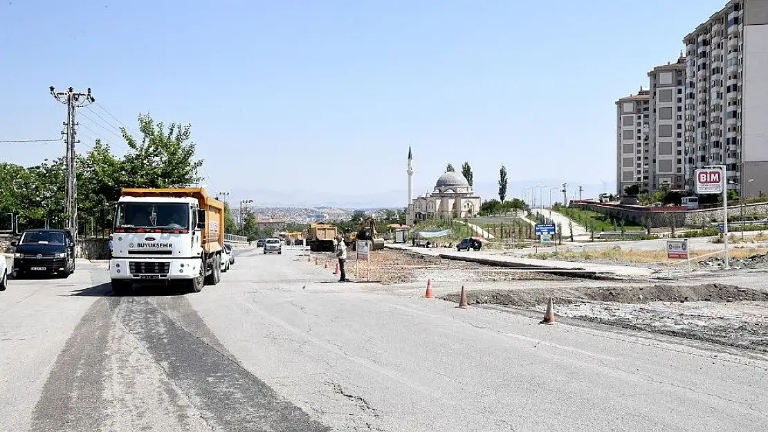 'TOKİ yolunda çalışmalar sürüyor'