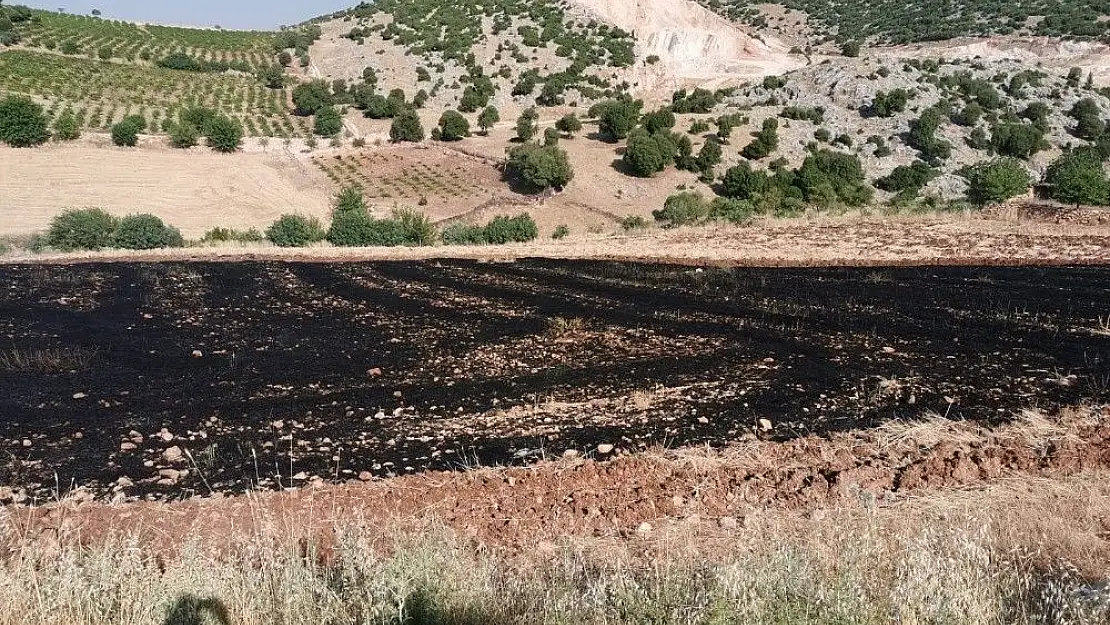 'Anız yangınına jandarma müdahalesi'