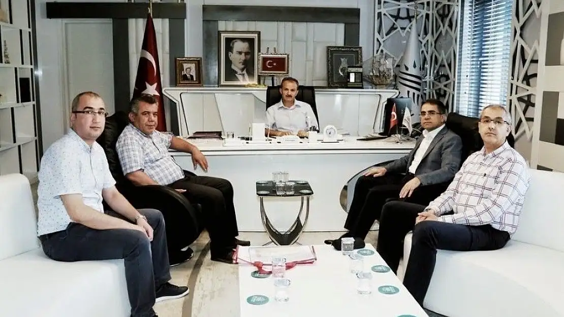 'Çevre ve Şehircilik İl Müdürü Kandemir´den Başkan Kılınç´a ziyaret'