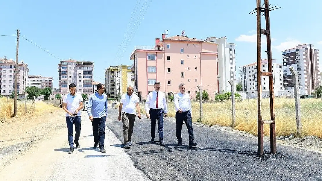 'Yeşilyurt´ta 5 yılda 740 bin 943 ton sıcak asfalt serimi yapıldı'