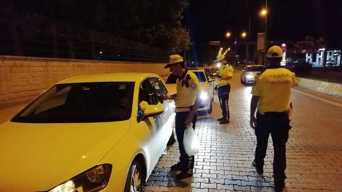 'Bölge trafik ekipleri alkol uygulaması yaptı'