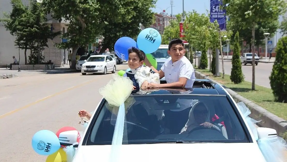 'Küçük Kadir´in ''Sünnet Düğünü'' hayali gerçek oldu'