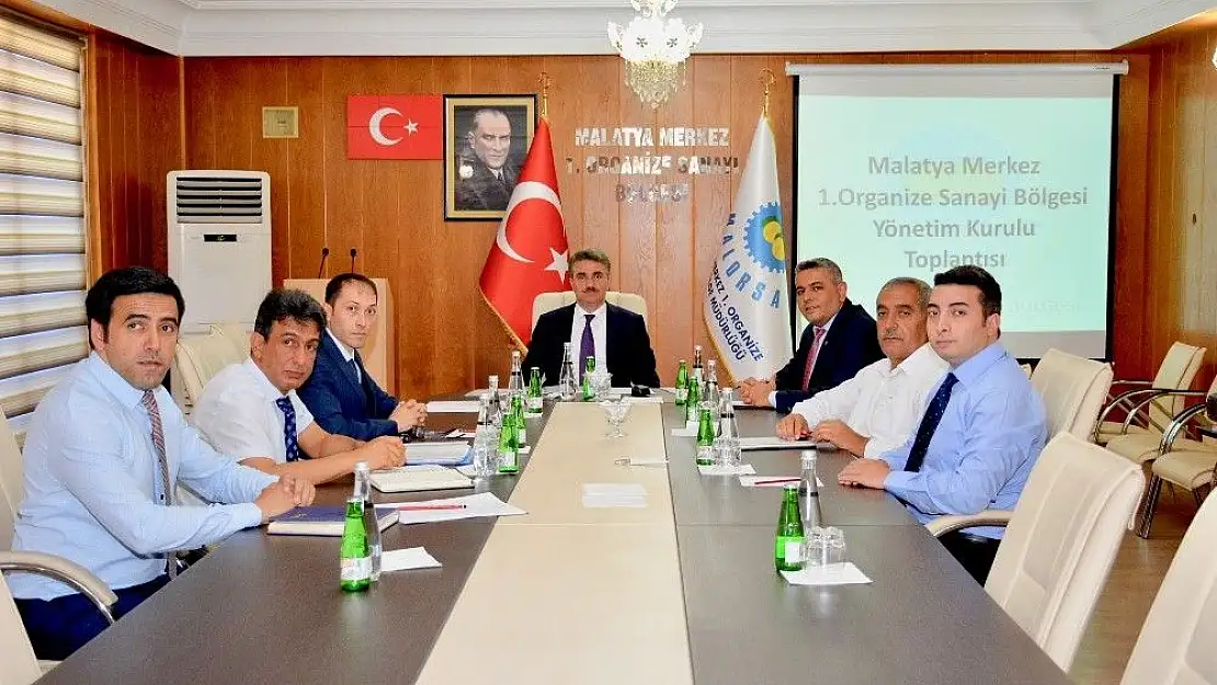 '1.OSB Müteşebbis Heyet toplantısı yapıldı'