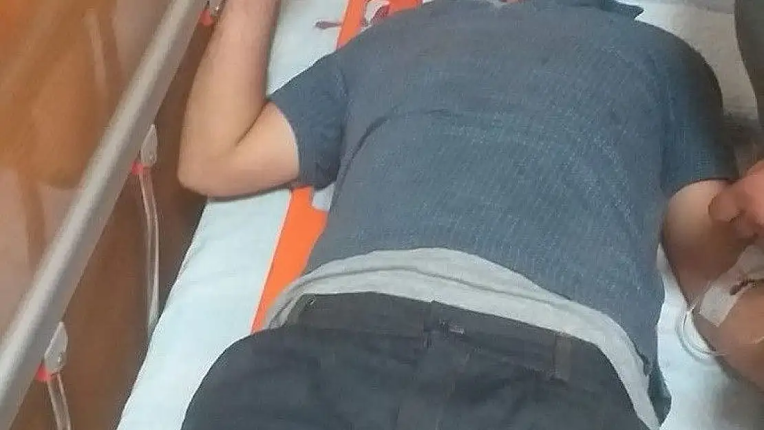 'Minibüsle çarpışan motosiklet sürücüsü yaralandı'