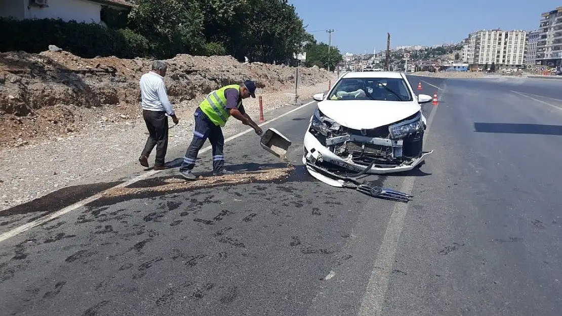 'Kahramanmaraş´ta trafik kazası: 2 yaralı'