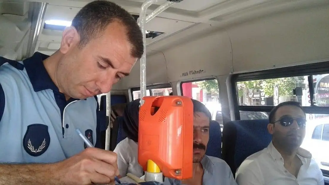 'Belediyeden, toplu taşıma araçlarına `Klima´ denetimi'