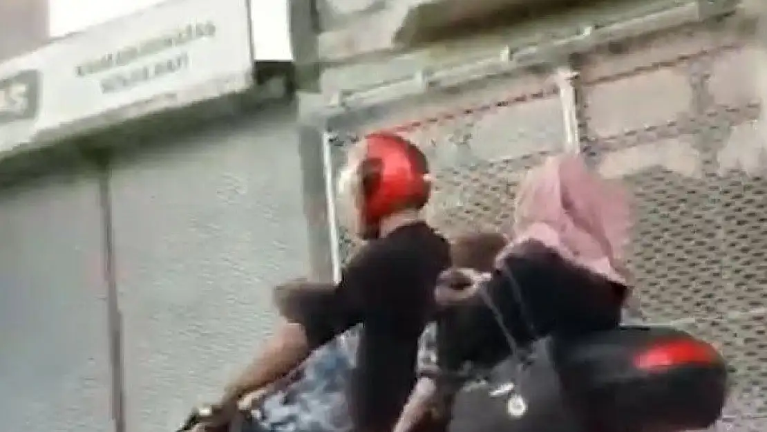 'Motosiklete 5 kişi bindiler'