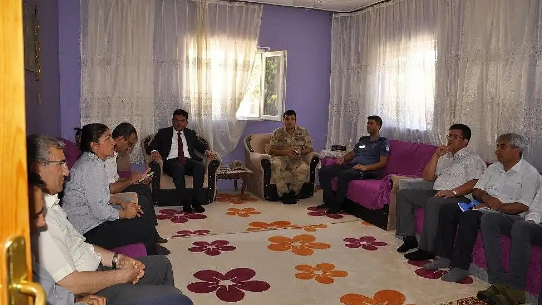 'Kaymakam Şahin mahalle ziyaretlerini sürdürüyor'