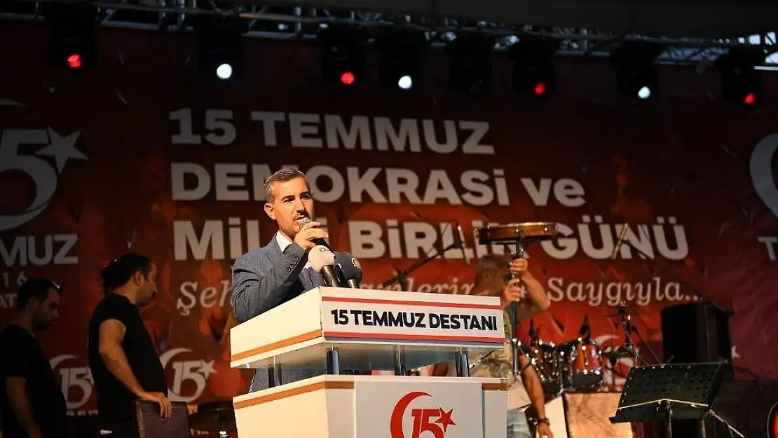 'Başkan Çınar´dan 15 Temmuz mesajı'