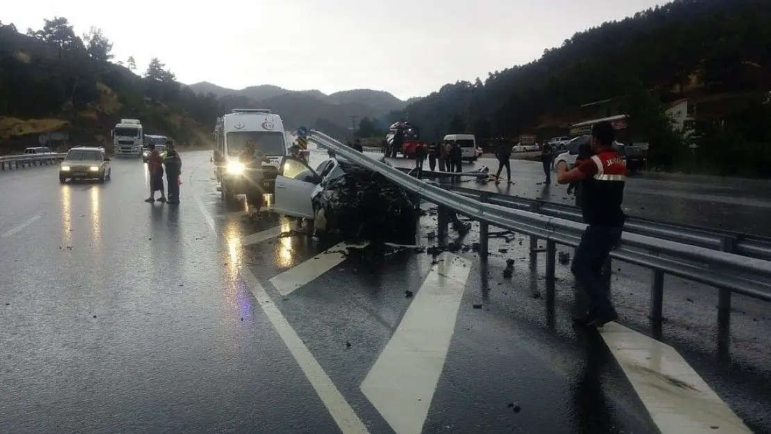 'Kahramanmaraş´ta trafik kazası: 4 yaralı'