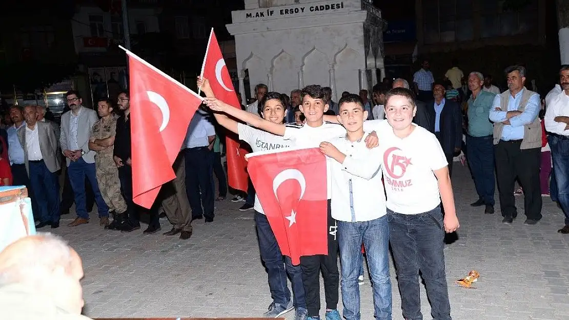 'Çelikhan´da 15 Temmuz etkinliği'