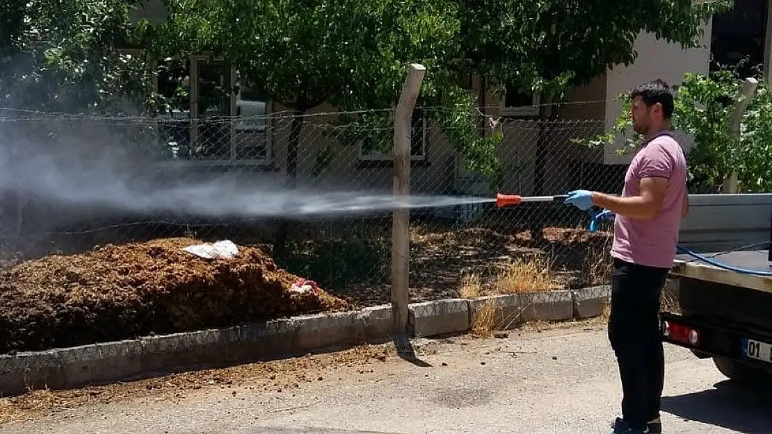 'Adıyaman Belediyesi´nin haşere İle mücadelesi sürüyor'
