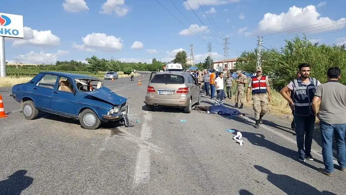 'Adıyaman´da feci kaza: 1 ölü, 1 yaralı'