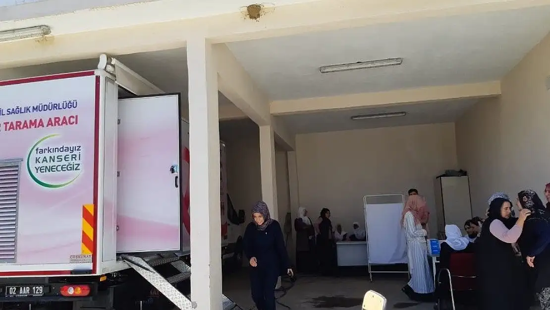 'Sincik Devlet Hastanesinde kanser taraması yapılıyor'