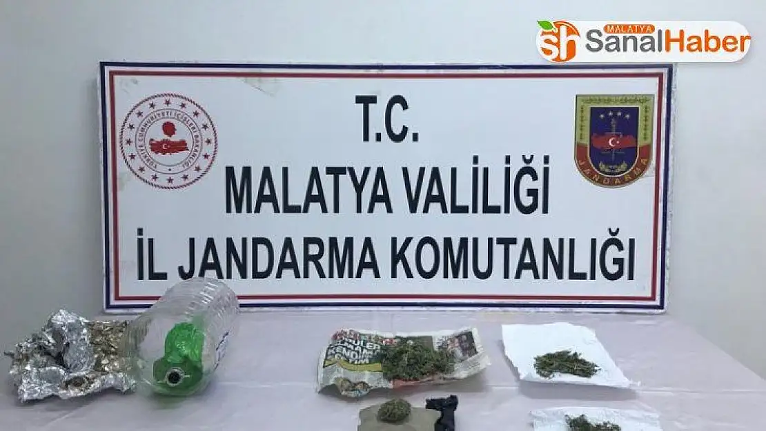 205 gram kubar esrar yakalandı