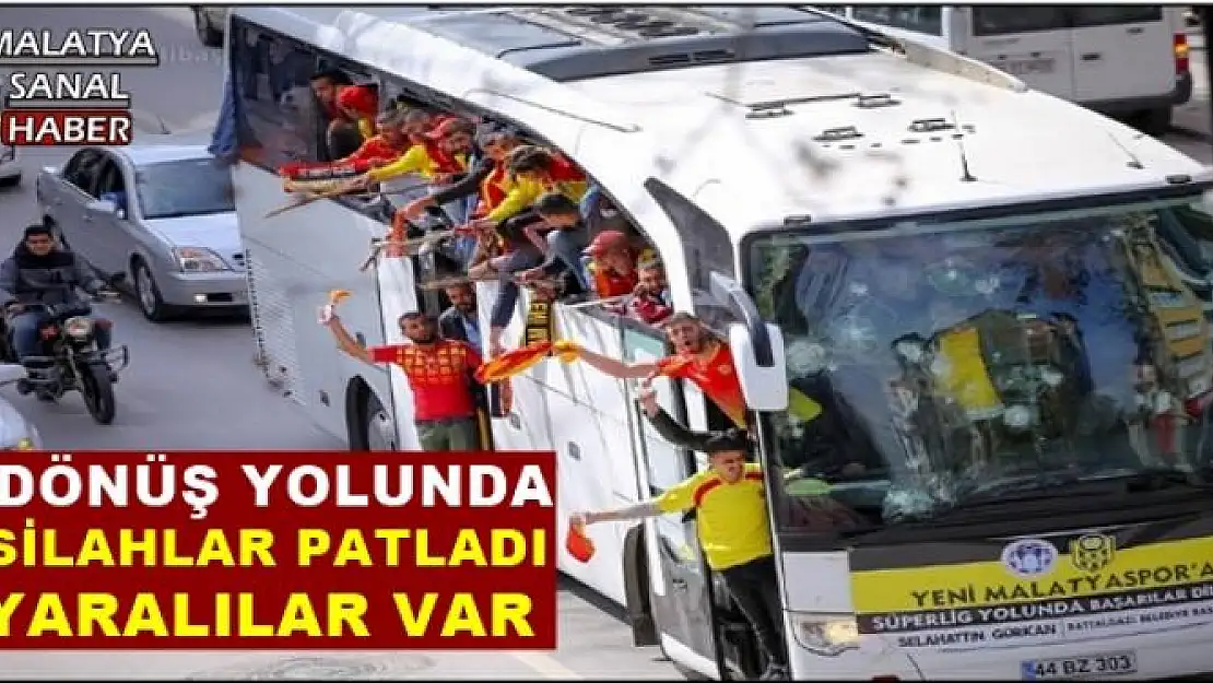 DÖNÜŞ YOLUNDA SİLAHLAR PATLADI YARALILAR VAR