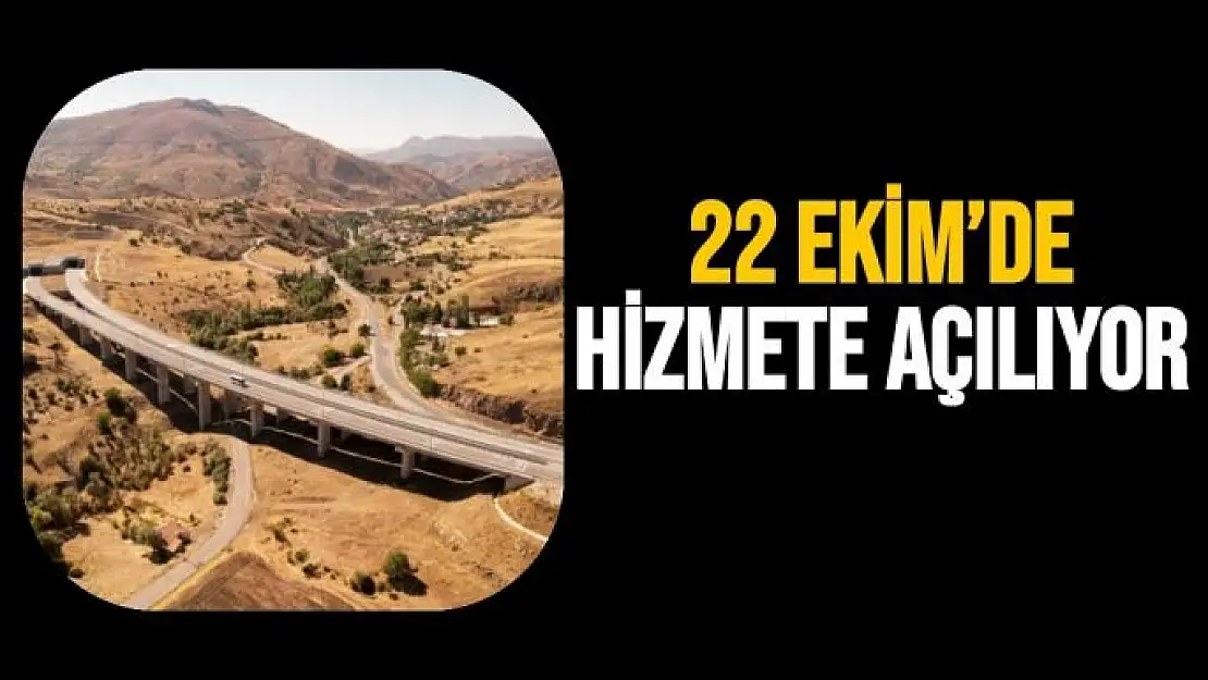 22 Ekim´de hizmete açılıyor 