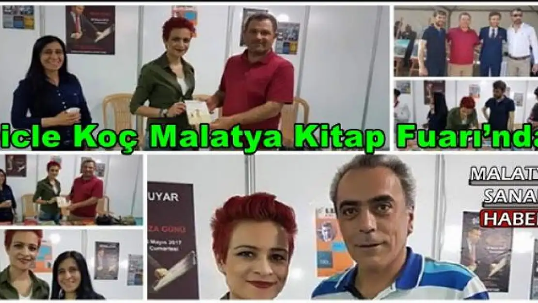 Dicle Koç Malatya Kitap Fuarı´nda