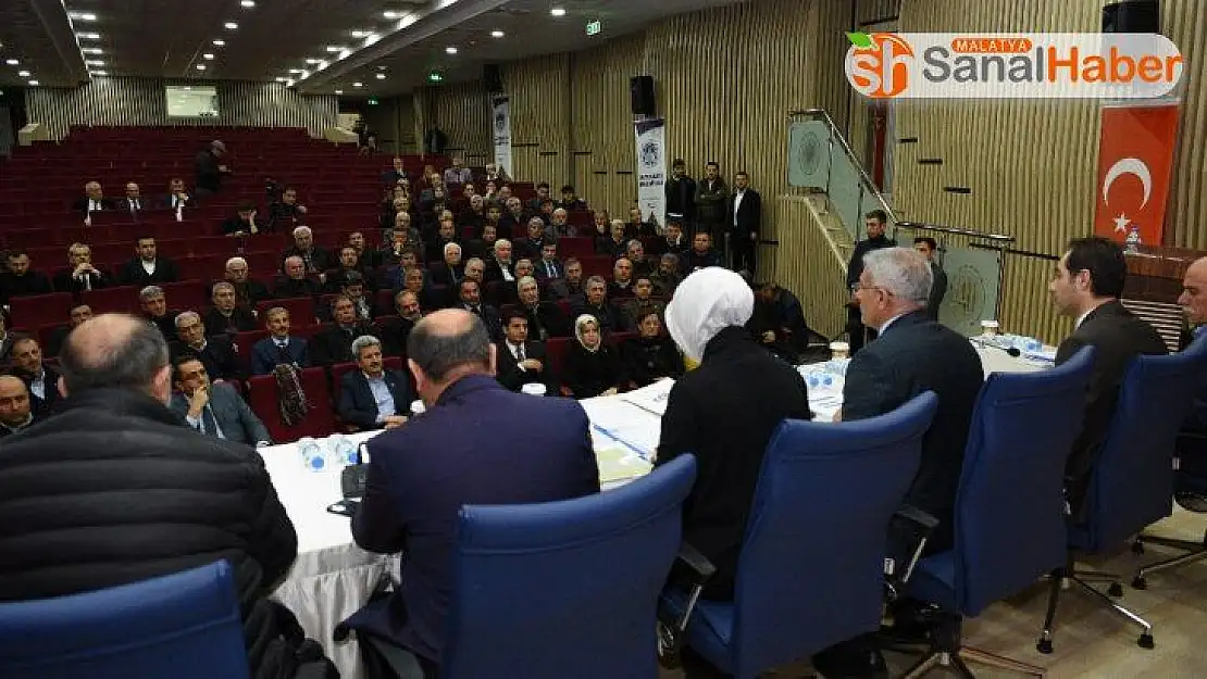24 Ocak depremi istişare toplantısı düzenlendi