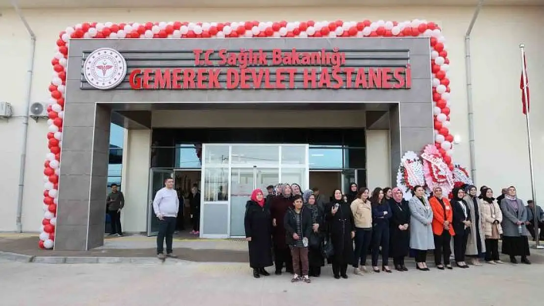 '25 yatak kapasiteli Gemerek Devlet Hastanesi hizmet veremeye başladı'