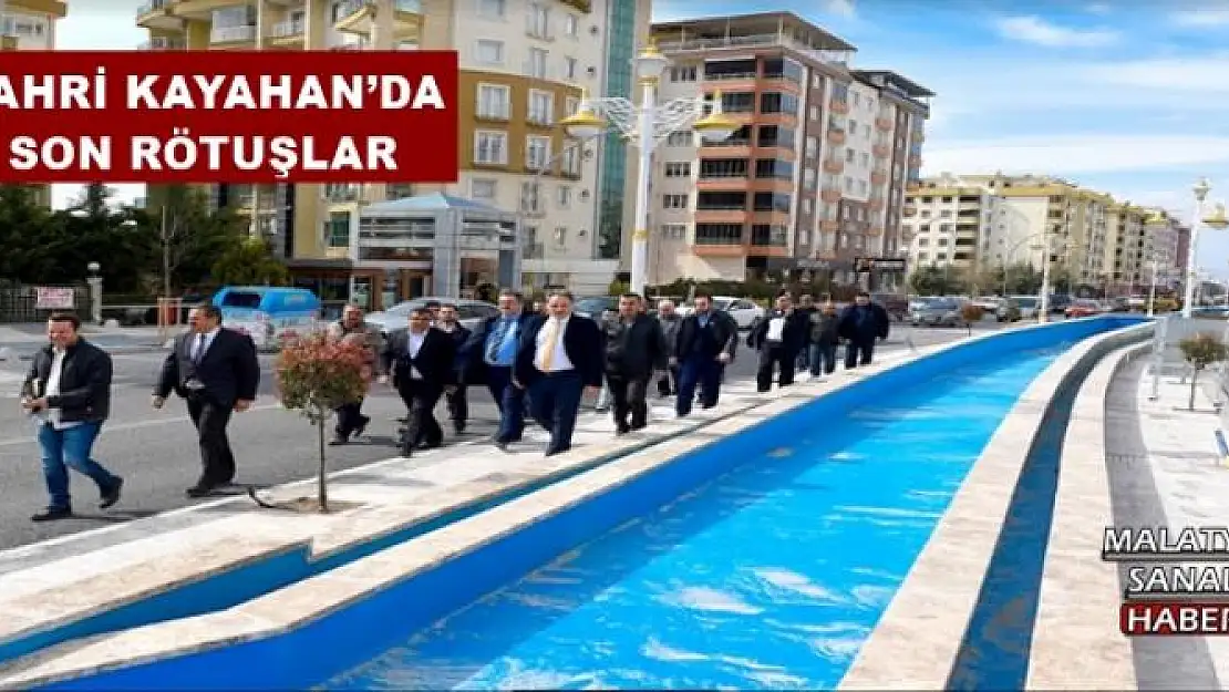 FAHRİ KAYAHAN´DA  SON RÖTUŞLAR