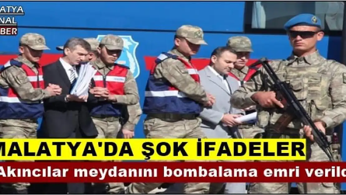 MALATYA'DA ŞOK İFADELER