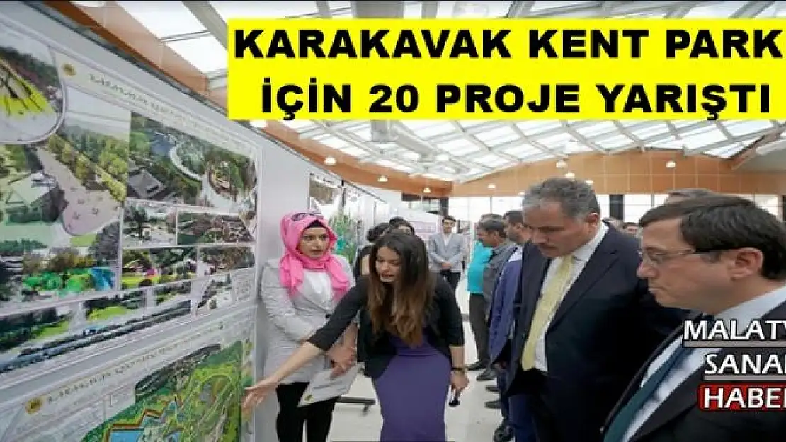 KARAKAVAK KENT PARKI  İÇİN 20 PROJE YARIŞTI