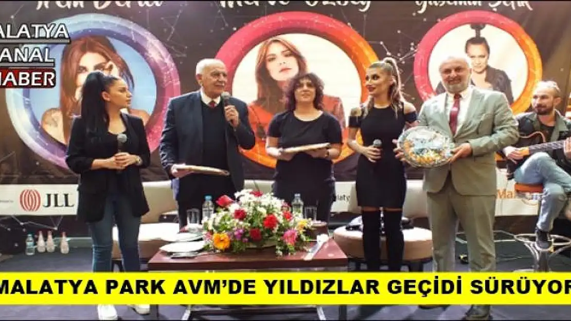 MALATYA PARK AVM´DE YILDIZLAR GEÇİDİ SÜRÜYOR