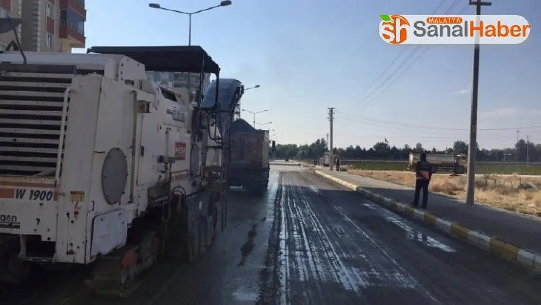 3. Çevreyolu'nda tahrip olan yollar yeniden asfaltlanıyor