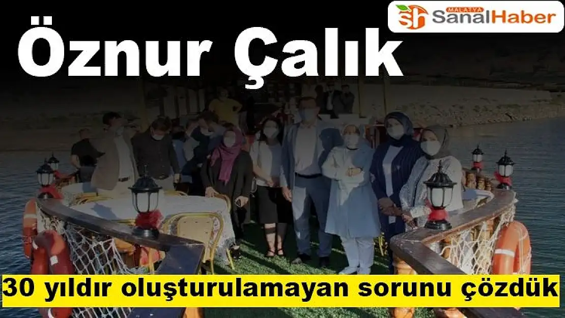 30 yıldır oluşturulamayan sorunu çözdük