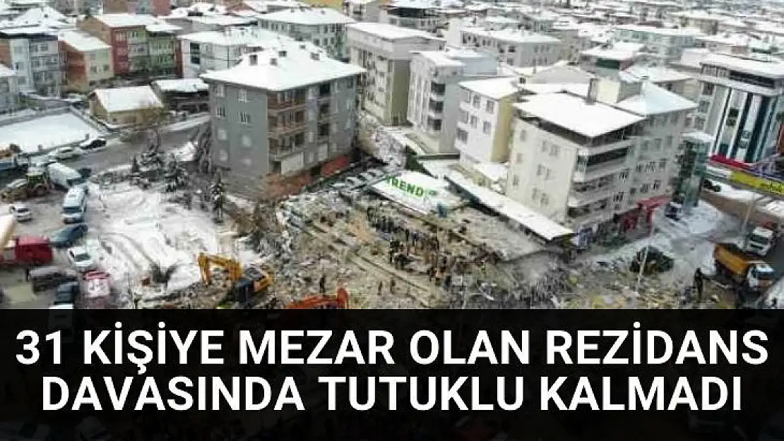 31 kişiye mezar olan rezidans davasında tutuklu kalmadı